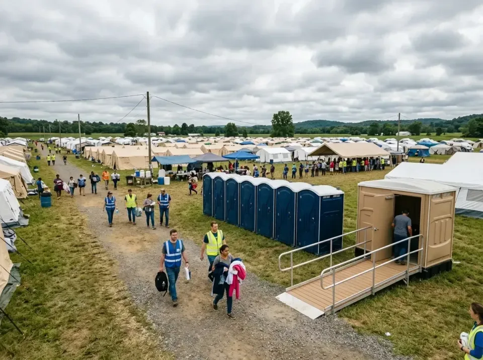 disaster-relief-camp-restrooms-010 — frequently asked questions, Dumpster & Portable Bathrooms Rental in River Oaks, TX